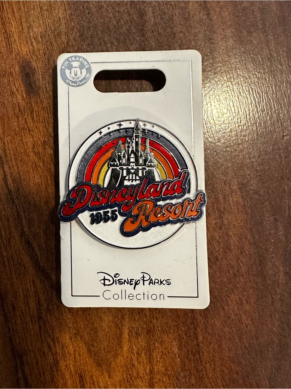 Disney Parks Collection Retro Disneyland Resort 1955 Logo Pin
